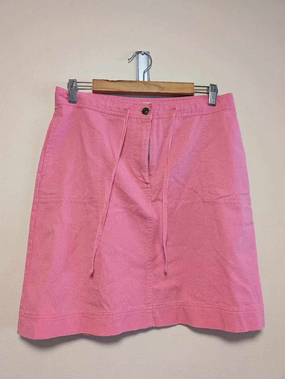 Christopher & Banks Pink Cotton Stretch Skirt Size 8